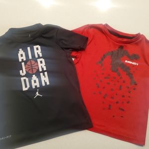 Jordan dri-fit t-shirt bundle. Size 4T